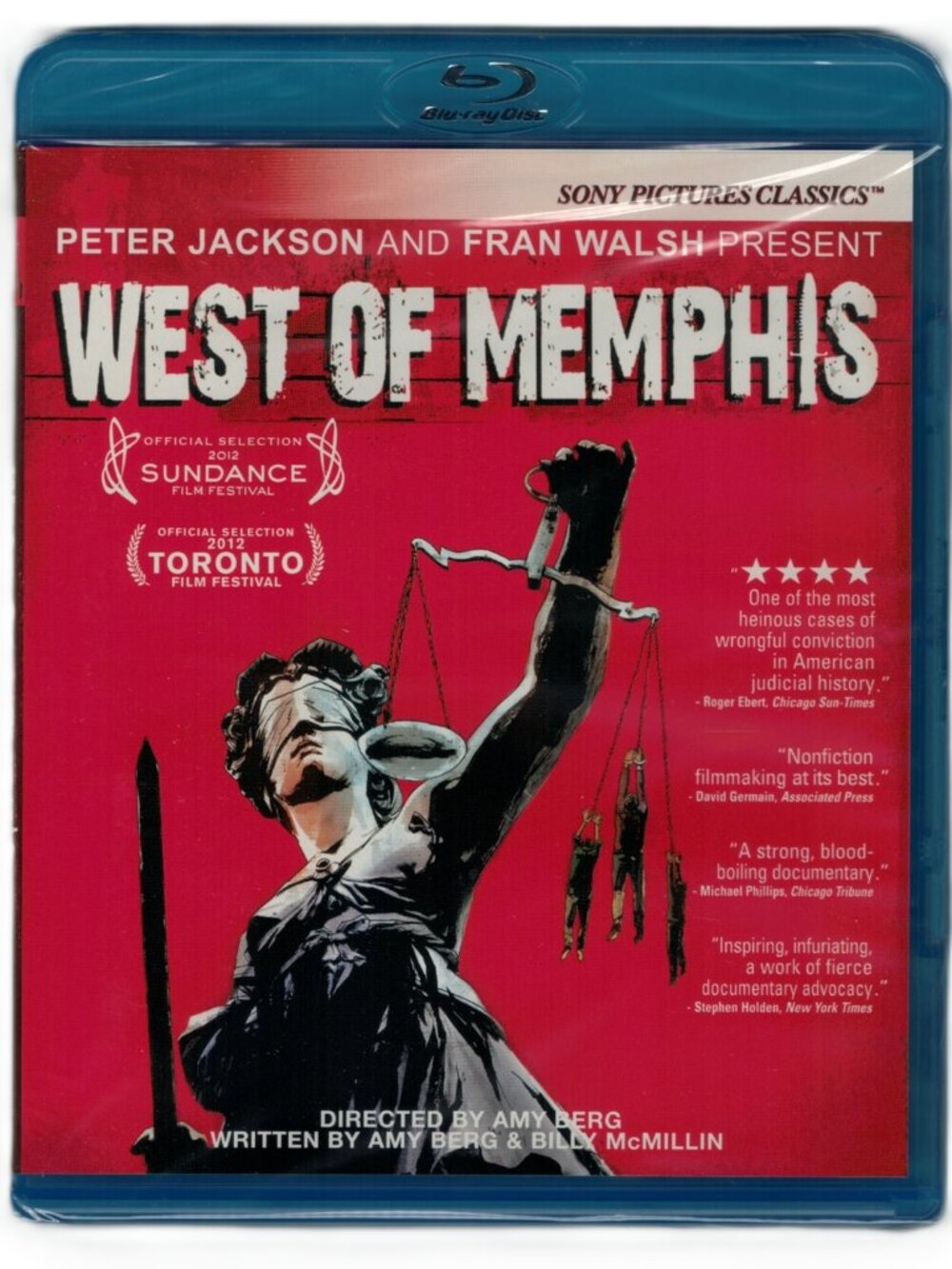West of Memphis (Blu-ray) 2012 by Amy Berg NEW